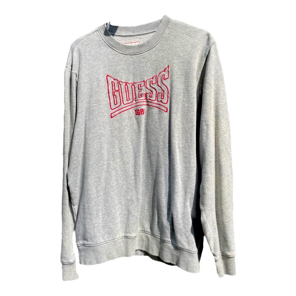 Guess Gray Sweater Crewneck
